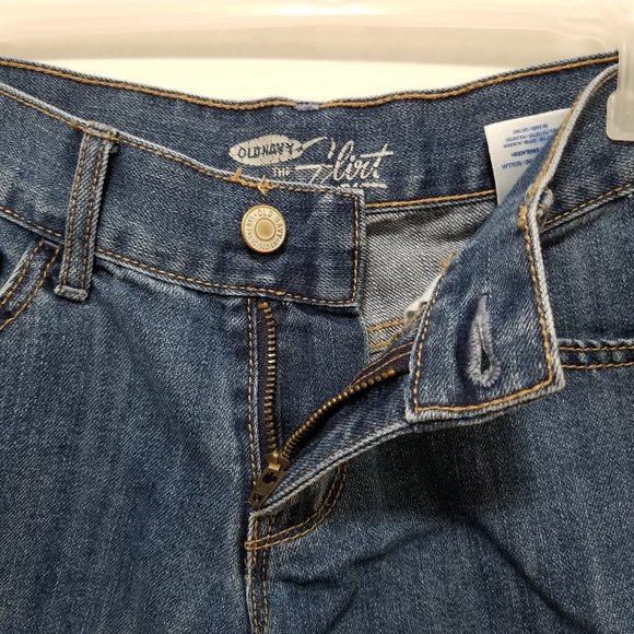 Old Navy shorts 0 The Flirt denim jean shortie summer low rise waist - Picture 8 of 14